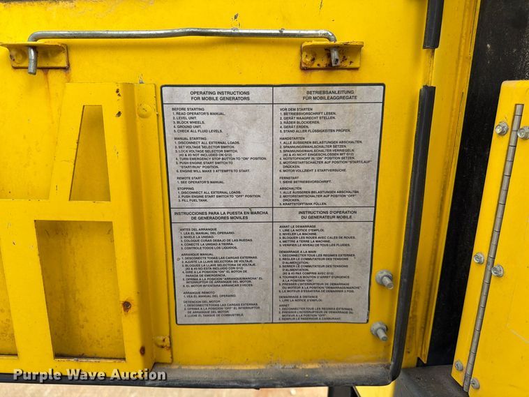 image for item FG0825 1999 Wacker G25 generator