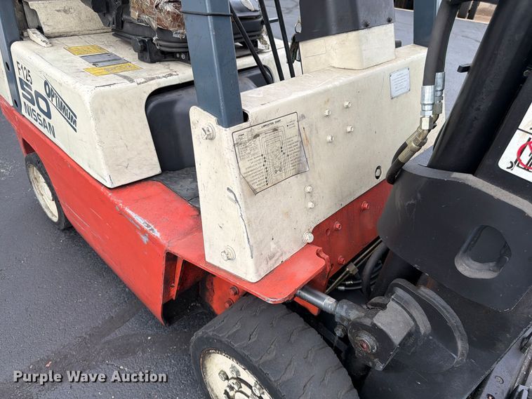 image for item FG0838 Nissan 50 Optimum CPJ02A25PV forklift