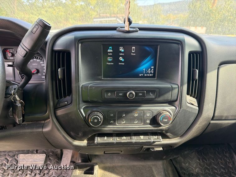 image for item FG3036 2017 Chevrolet Silverado 3500HD Crew Cab utility bed pickup truck