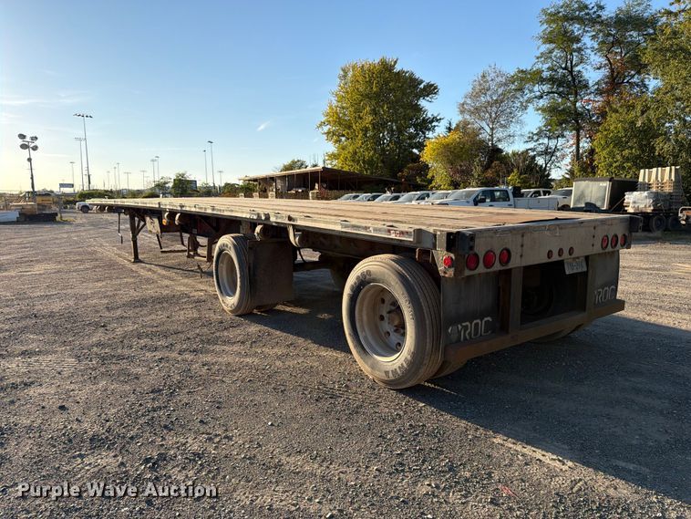 image for item FG3039 2007 Fontaine 1FTW–7–8048WSAWK flatbed trailer