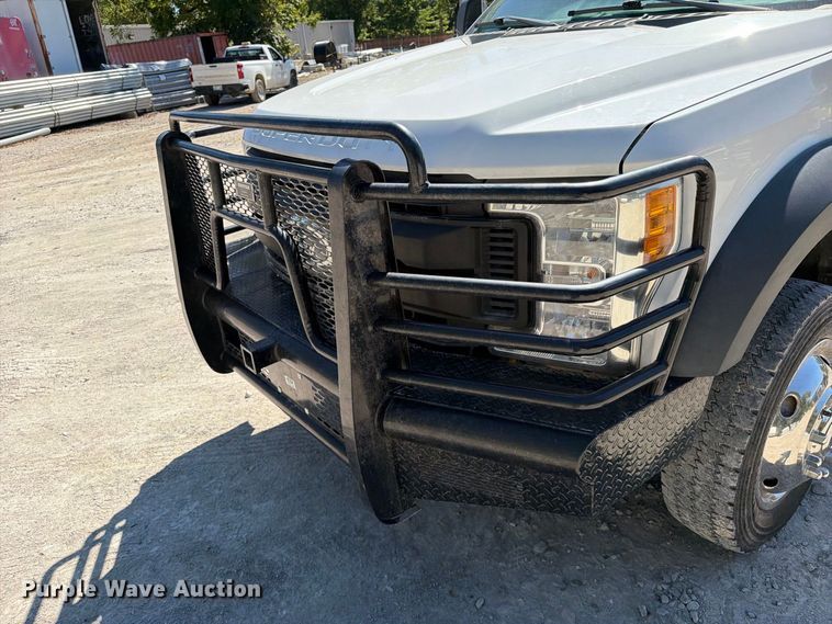 image for item FI0442 2017 Ford F450 Super Duty Ext. Cab flatbed truck