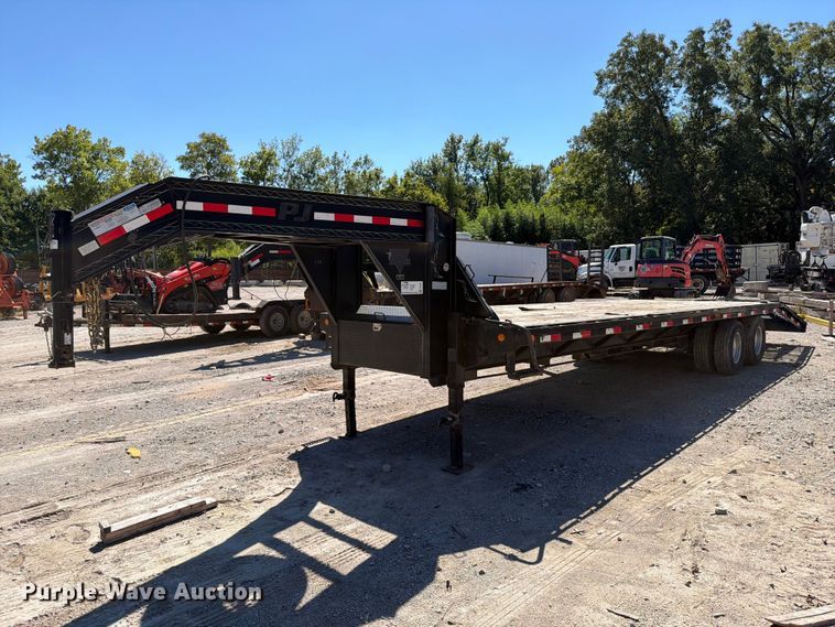 2015 PJ equipment trailer in Tulsa, OK | Item FI0444 for sale | Purple Wave