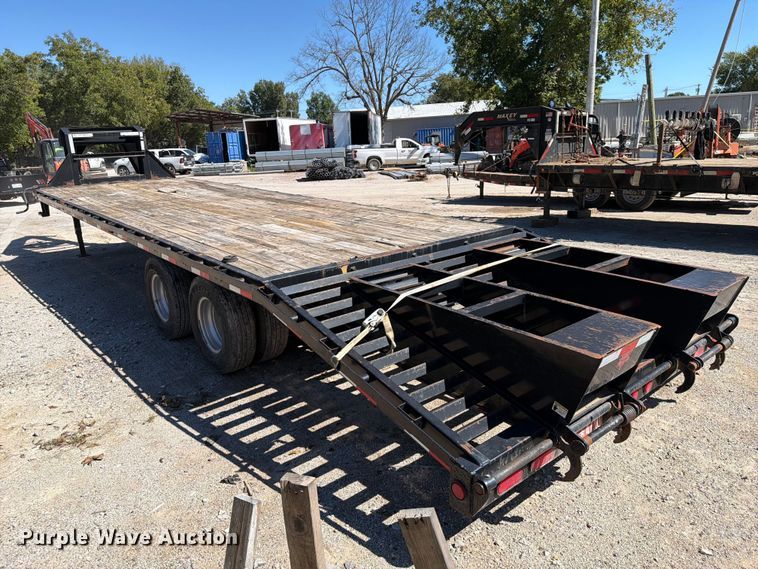 2015 PJ equipment trailer in Tulsa, OK | Item FI0444 for sale | Purple Wave