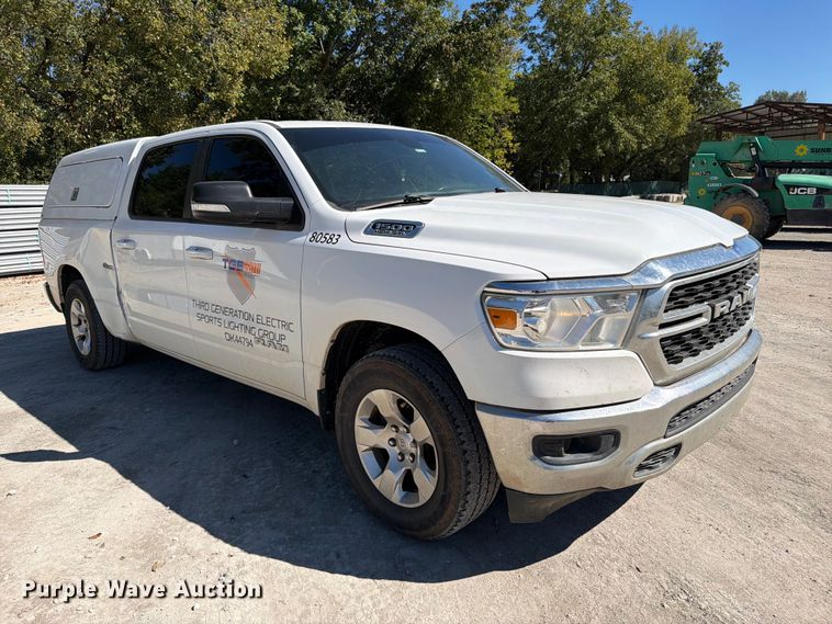 image for item FI0446 2022 RAM 1500 Crew Cab pickup truck
