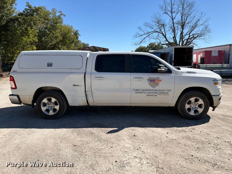 image for item FI0446 2022 RAM 1500 Crew Cab pickup truck