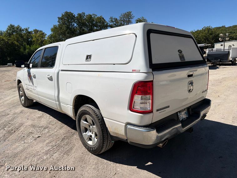image for item FI0446 2022 RAM 1500 Crew Cab pickup truck