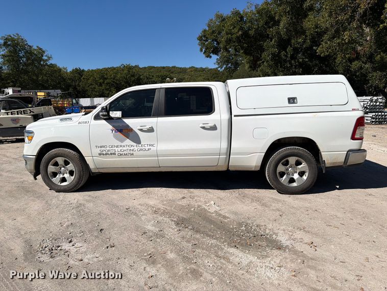 image for item FI0446 2022 RAM 1500 Crew Cab pickup truck