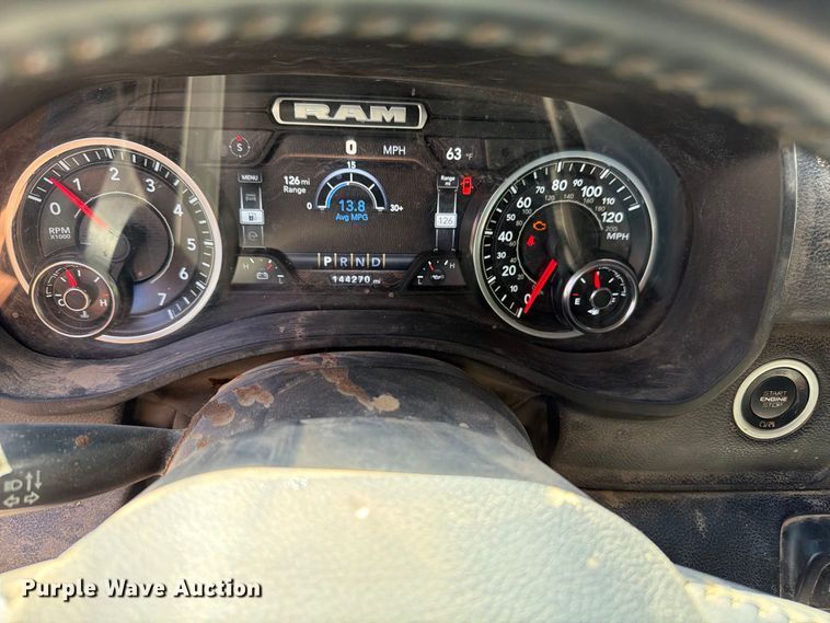 image for item FI0446 2022 RAM 1500 Crew Cab pickup truck