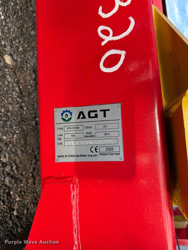 image for item FI0453 2025 AGT ATK-B1000 two post automotive lift