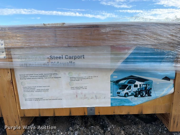 image for item FI0454 2026 SDLANCH SDLC2030FT carport