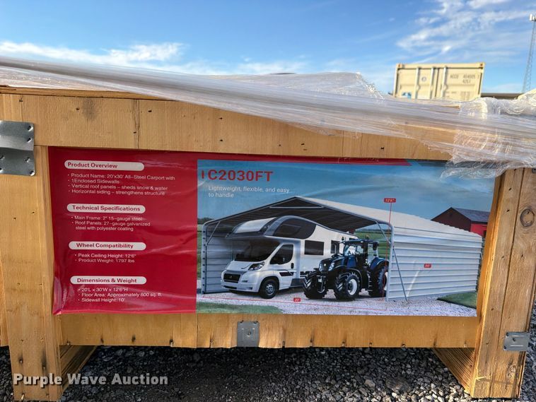 image for item FI0454 2026 SDLANCH SDLC2030FT carport