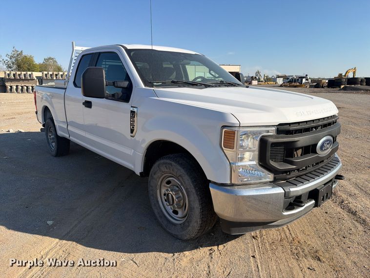 image for item FI0461 2021 Ford F250 XL Super Duty Ext. Cab pickup truck