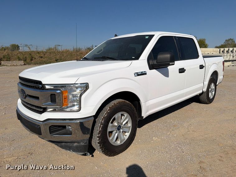 image for item FI0462 2020 Ford F150 XLT Crew Cab pickup truck