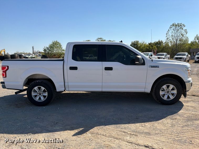 image for item FI0462 2020 Ford F150 XLT Crew Cab pickup truck