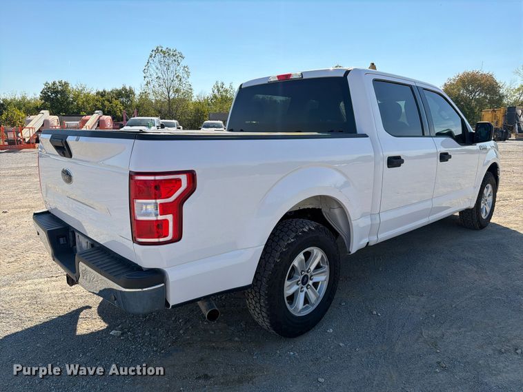 image for item FI0462 2020 Ford F150 XLT Crew Cab pickup truck