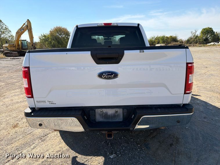 image for item FI0462 2020 Ford F150 XLT Crew Cab pickup truck