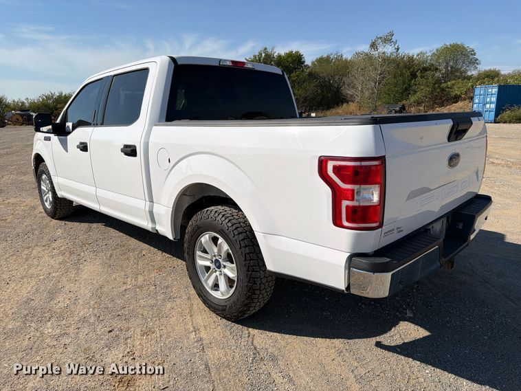 image for item FI0462 2020 Ford F150 XLT Crew Cab pickup truck