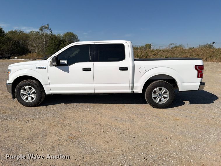 image for item FI0462 2020 Ford F150 XLT Crew Cab pickup truck