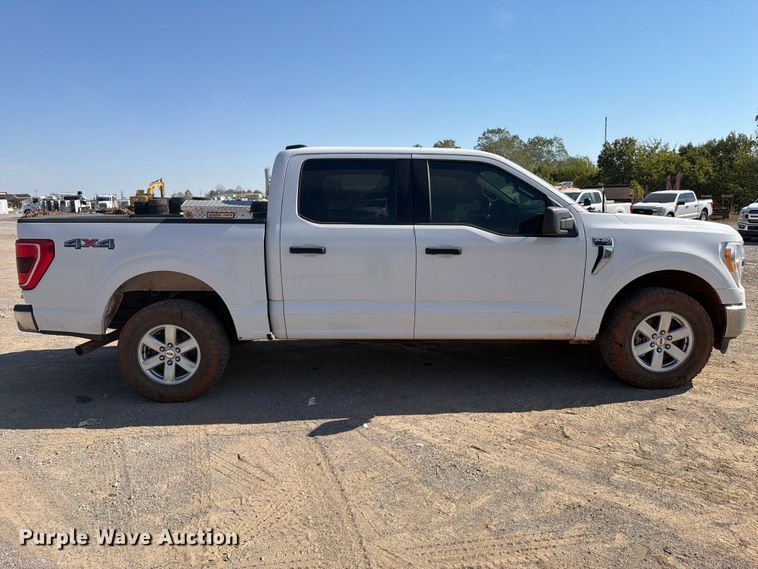 image for item FI0464 2022 Ford F150 XLT Crew Cab pickup truck