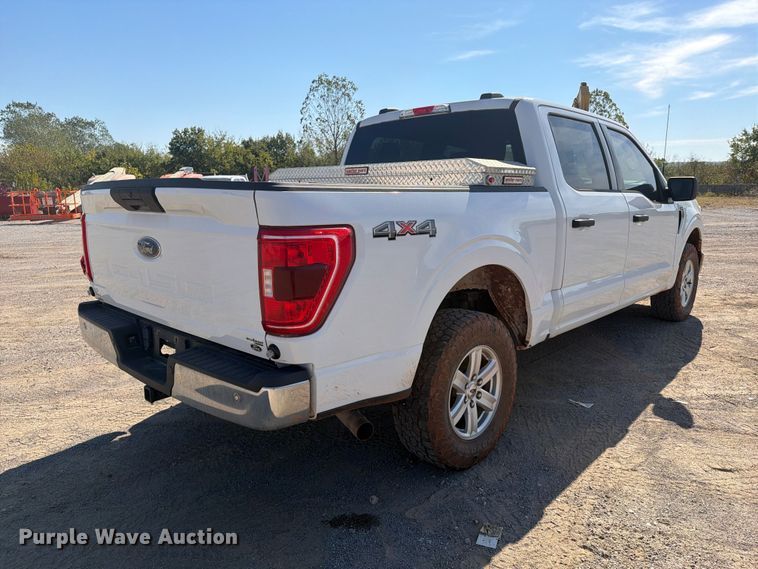image for item FI0464 2022 Ford F150 XLT Crew Cab pickup truck