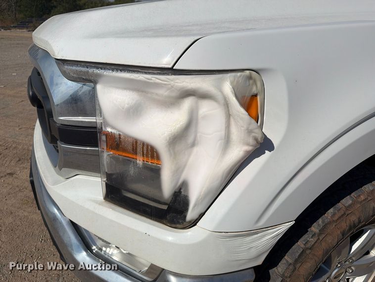 image for item FI0464 2022 Ford F150 XLT Crew Cab pickup truck