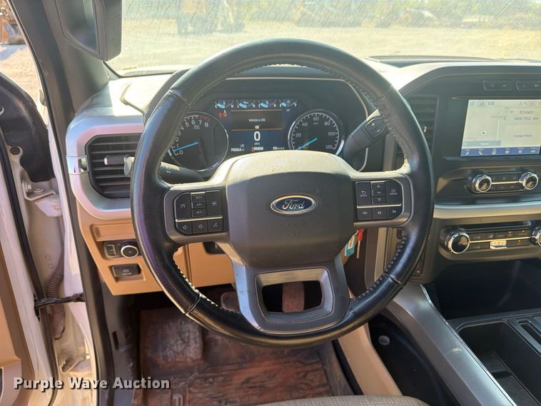 image for item FI0464 2022 Ford F150 XLT Crew Cab pickup truck
