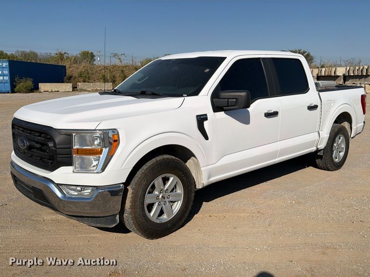 image for item FI0465 2021 Ford F150 XL Crew Cab pickup truck