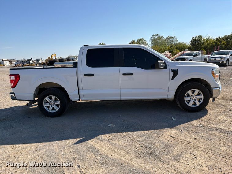 image for item FI0465 2021 Ford F150 XL Crew Cab pickup truck