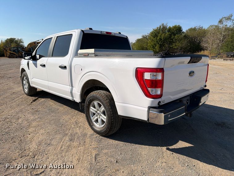 image for item FI0465 2021 Ford F150 XL Crew Cab pickup truck