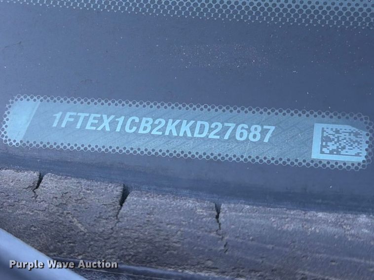 image for item FI2055 2019 Ford F150 Ext. Cab pickup truck