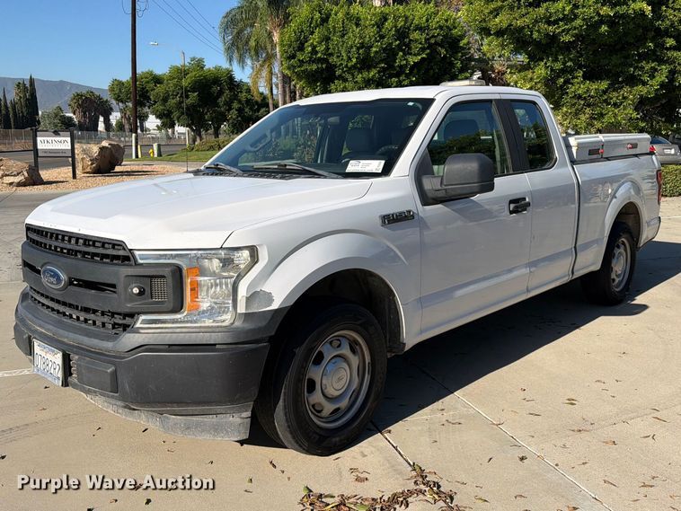 image for item FI2056 2018 Ford F150 Ext. Cab pickup truck