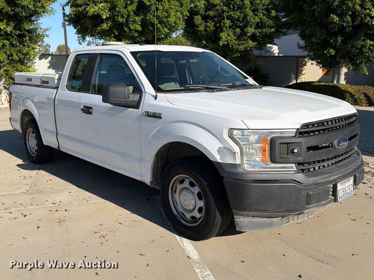 image for item FI2056 2018 Ford F150 Ext. Cab pickup truck