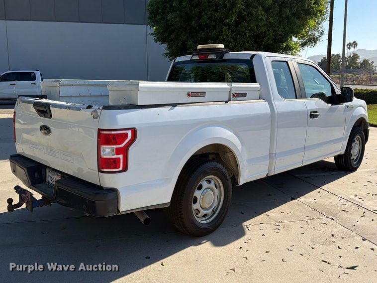 image for item FI2056 2018 Ford F150 Ext. Cab pickup truck