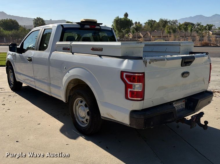 image for item FI2056 2018 Ford F150 Ext. Cab pickup truck