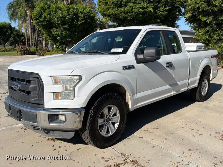 image for item FI2058 2016 Ford F150 Ext. Cab pickup truck