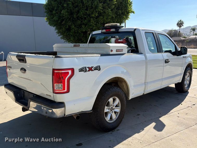 image for item FI2058 2016 Ford F150 Ext. Cab pickup truck