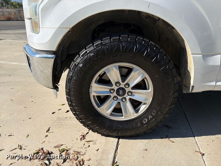 image for item FI2058 2016 Ford F150 Ext. Cab pickup truck