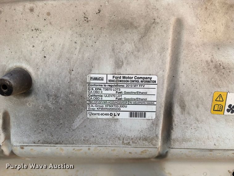 image for item FI2059 2019 Ford F150 Ext. Cab pickup truck