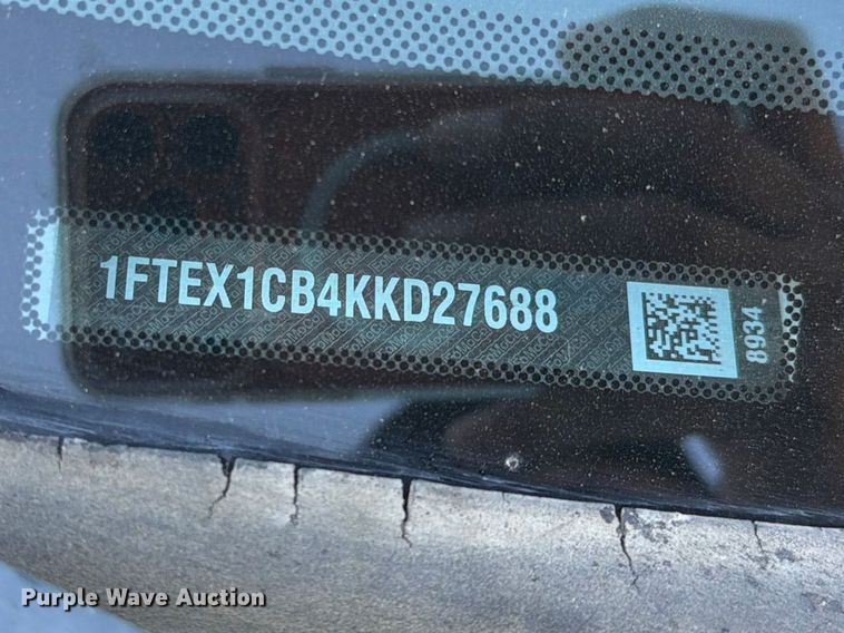 image for item FI2059 2019 Ford F150 Ext. Cab pickup truck