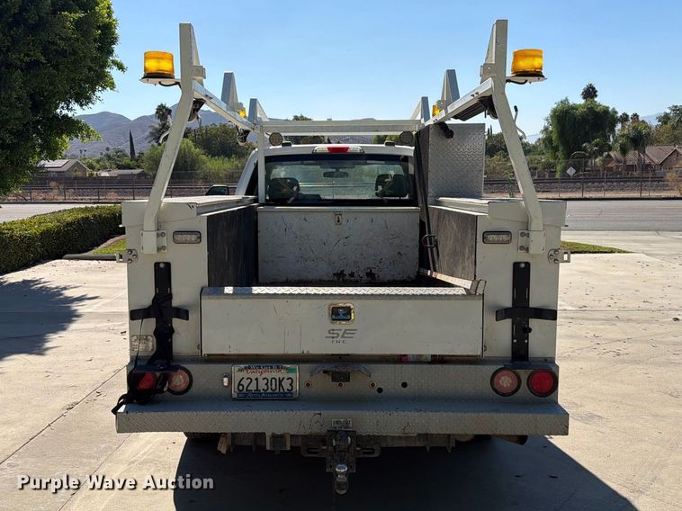 image for item FI2060 2022 Ford F250 utility bed pickup truck