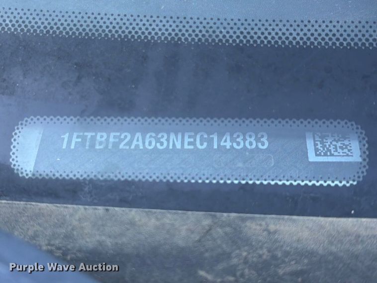 image for item FI2060 2022 Ford F250 utility bed pickup truck