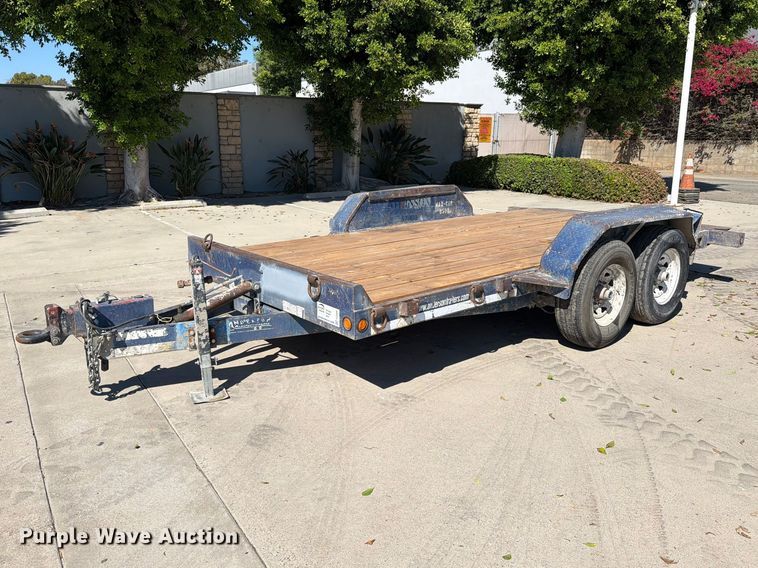 image for item FI2069 2012 Anderson tilt deck equipment trailer