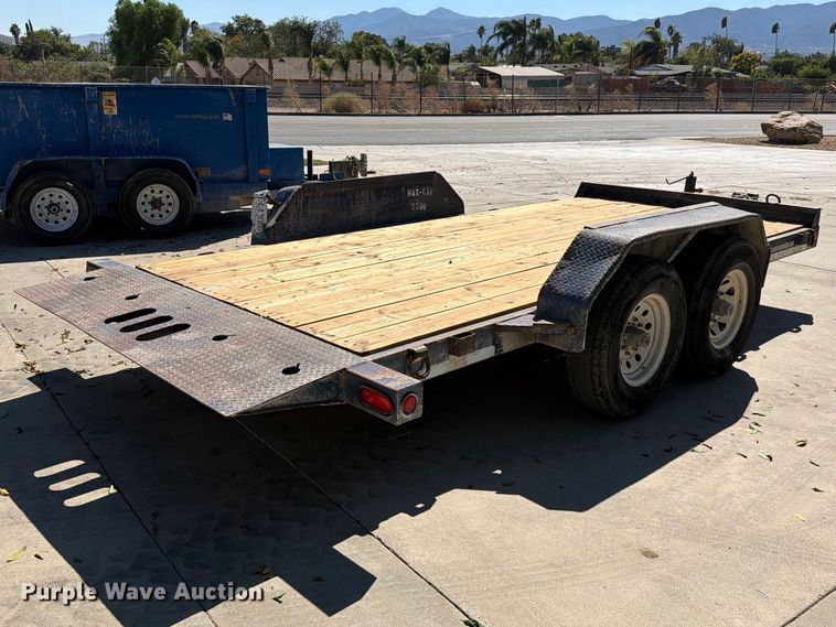 image for item FI2069 2012 Anderson tilt deck equipment trailer
