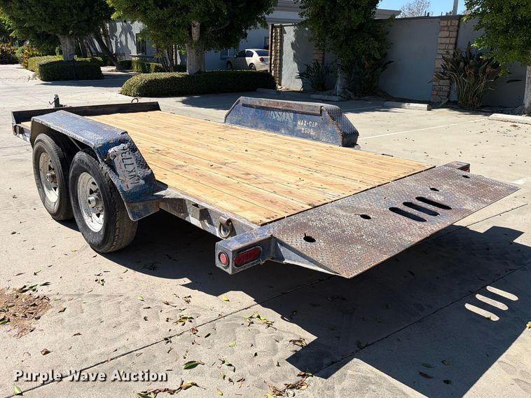 image for item FI2069 2012 Anderson tilt deck equipment trailer