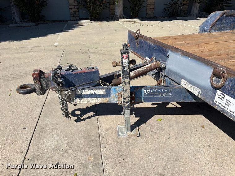 image for item FI2069 2012 Anderson tilt deck equipment trailer