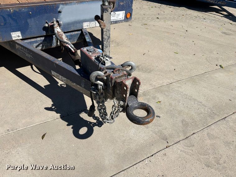 image for item FI2069 2012 Anderson tilt deck equipment trailer