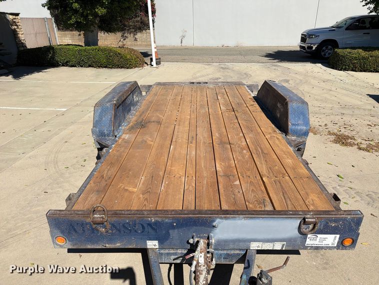 image for item FI2069 2012 Anderson tilt deck equipment trailer