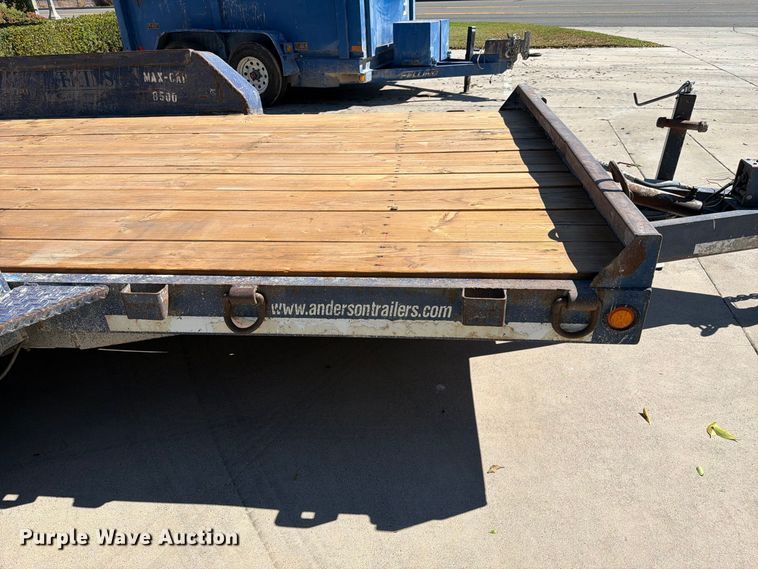 image for item FI2069 2012 Anderson tilt deck equipment trailer