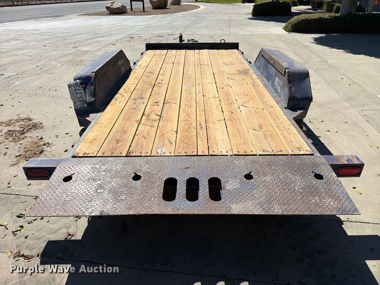 image for item FI2069 2012 Anderson tilt deck equipment trailer