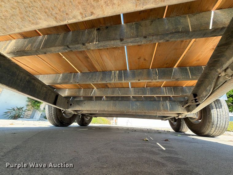 image for item FI2069 2012 Anderson tilt deck equipment trailer